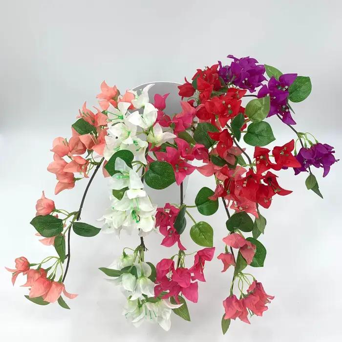 InjFake-Branche de fleurs artificielles décoratives