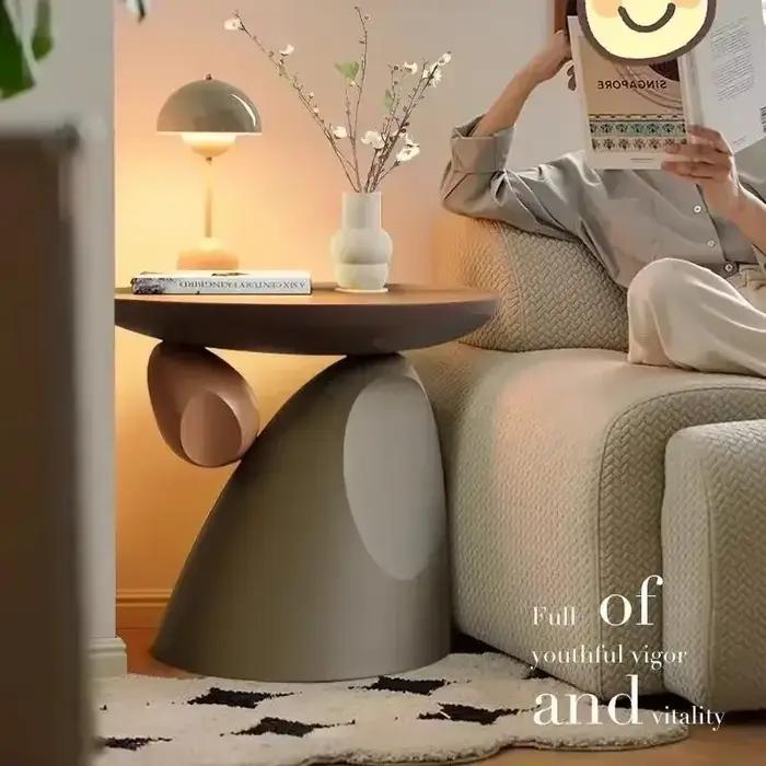 Concepteur chaud nouveau modèle salon sol ornement crème Style canapé Table d'appoint
