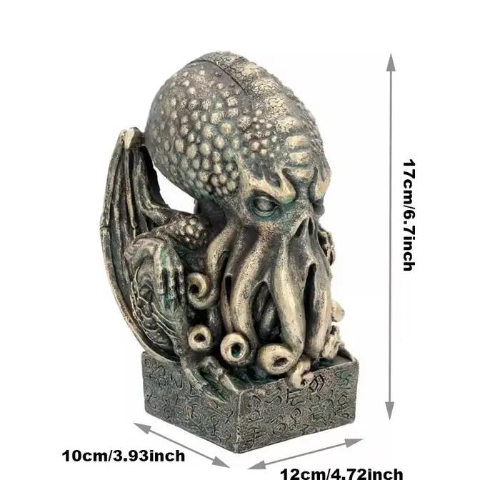 Statue de crâne Cthulhu Vintage