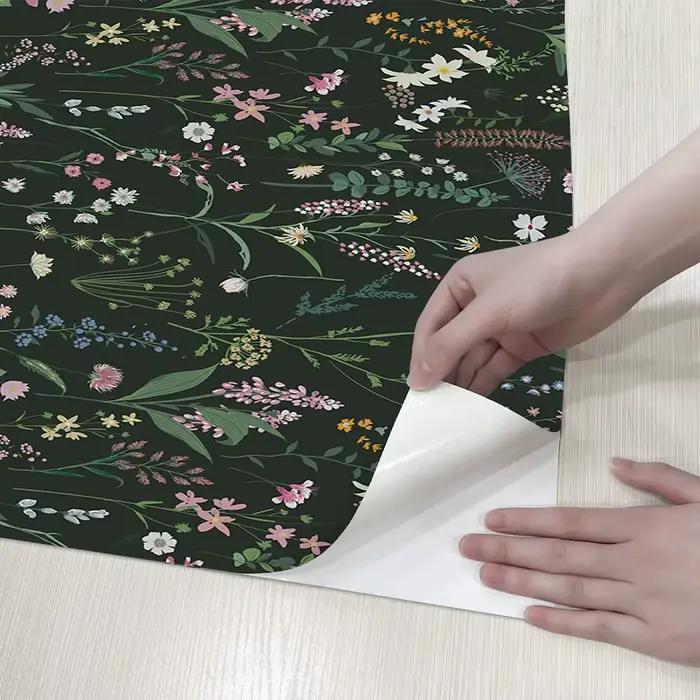 Floral Peler et Coller Le Papier Peint