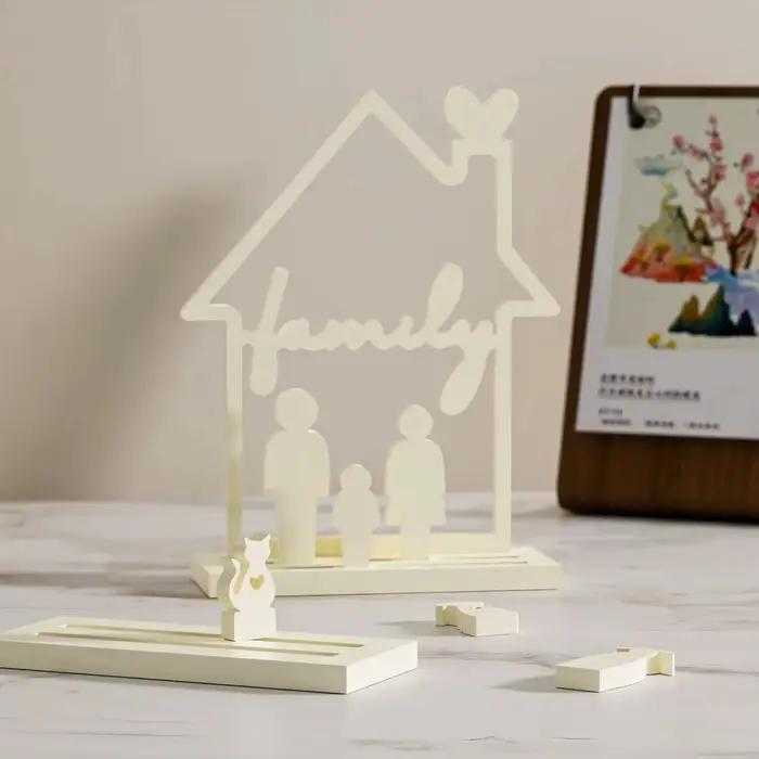 Moules en résine époxy DIY pour articles décoratifs familiaux ajourés