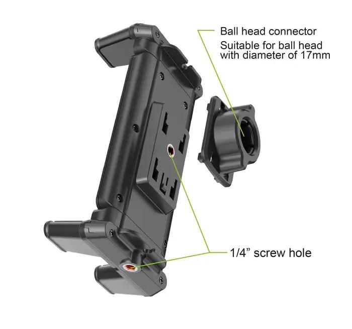 Trépied de support de tablette, accessoires pour téléphone Portable iPad, fixateur de Clip universel, prise de vue horizontale et verticale Portable
