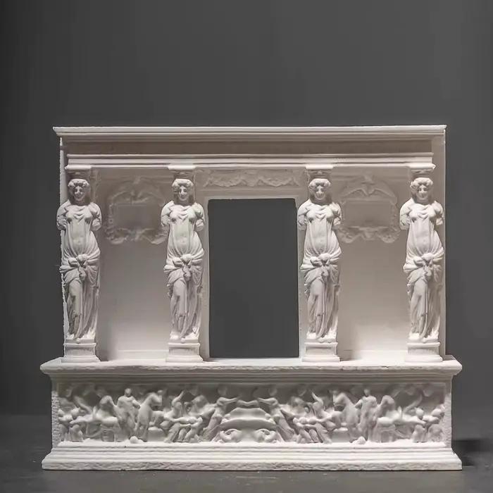 Statue en plâtre, décoration de bureau