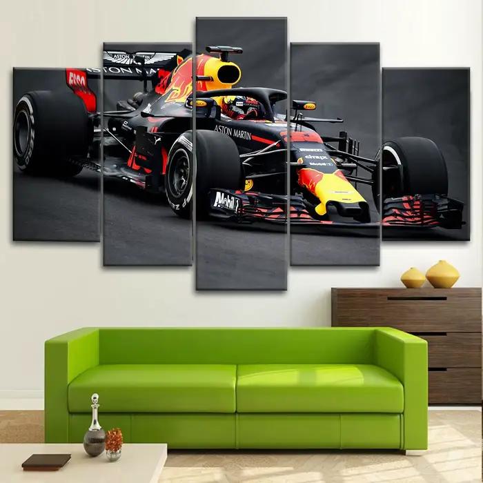 Lot de 5 tableaux muraux sur toile