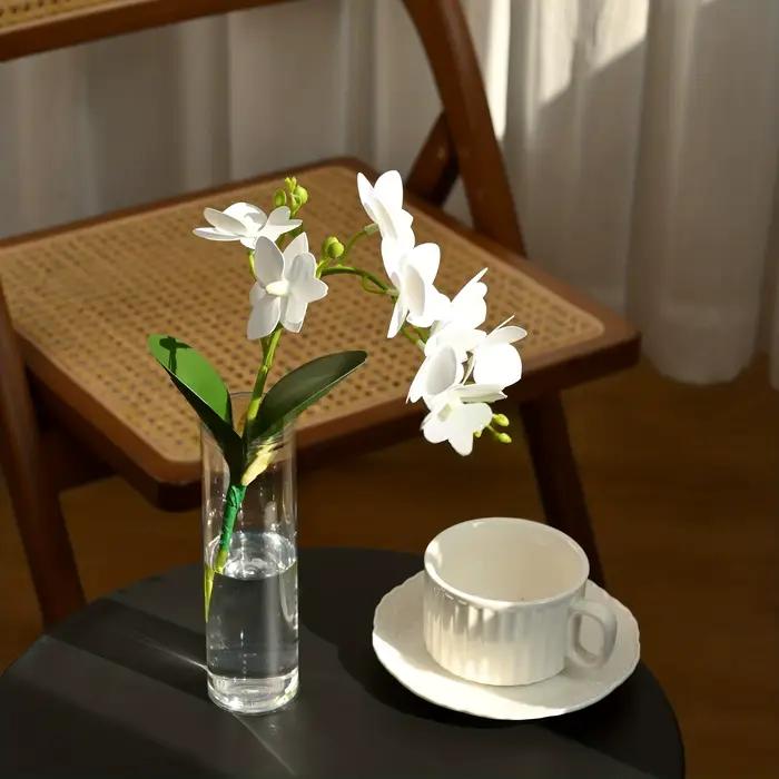 Vase à fleurs en plastique transparent