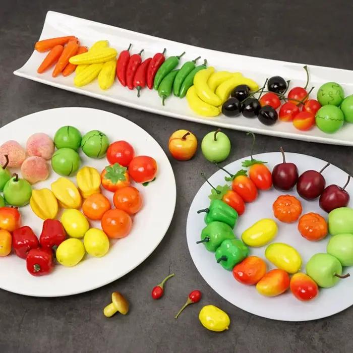 Modèle Orange artisanat accessoires de photographie décoration de la maison aliments artificiels Simulation légumes Fruits artificiels faux Fruits