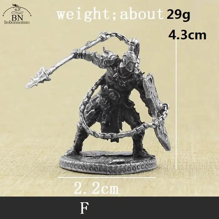 Figurines de soldats de gladiateur mythologique européen, miniatures, modèle de soldats métalliques Vintage, ornement de bureau, cadeau, nouvelle collection