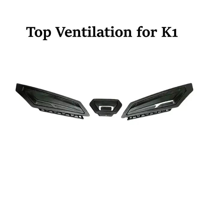 Accessoires de casque de moto pour AGV, K1, K3, K3SV, K5, K5S, puzzles, doublure, coussin, ruisseau, antarctique, accessoires de ventilation