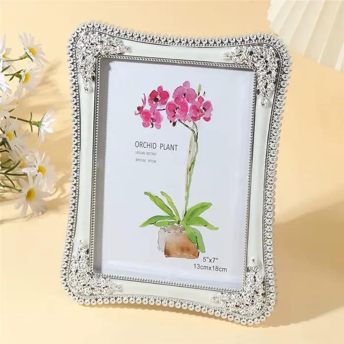 Cadre Photo rustique goutte à goutte d'huile