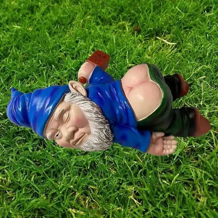 Statue décorative de jardin extérieur en résine