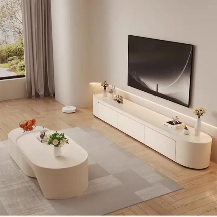 Meuble TV Robuste et Esthétique pour Salon