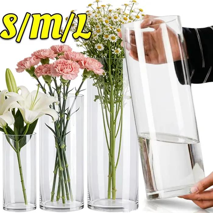 Vase en acrylique transparent