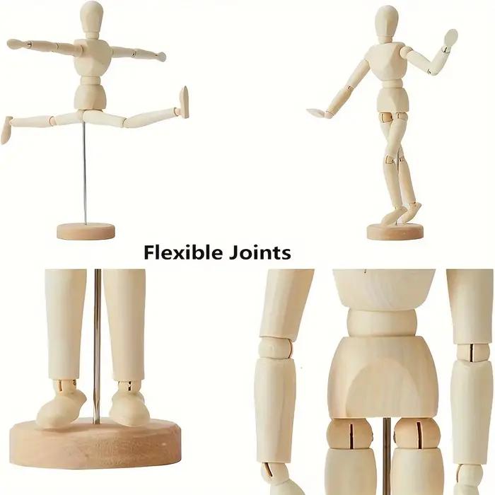 Mannequin d'artiste en bois pour la décoration de bureau à domicile