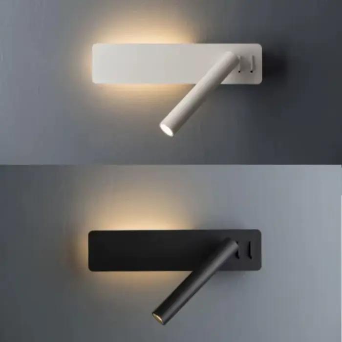 Lampe murale LED de lecture pour chambre à coucher