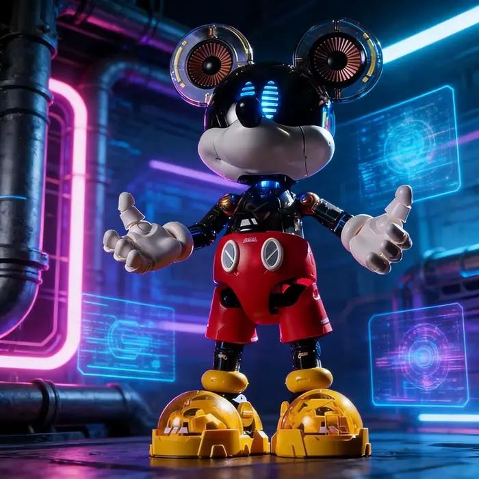 Figurines d'action Disney Mickey Donald Duck