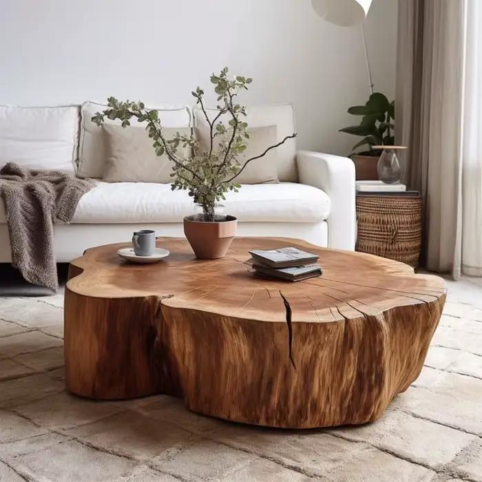 Table basse minimaliste unique