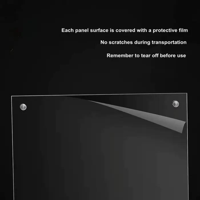 A5 148x210MM L forme magnétique Photo affiche cadre acrylique signe titulaire Restaurant Menu papier prix étiquette carte étiquettes
