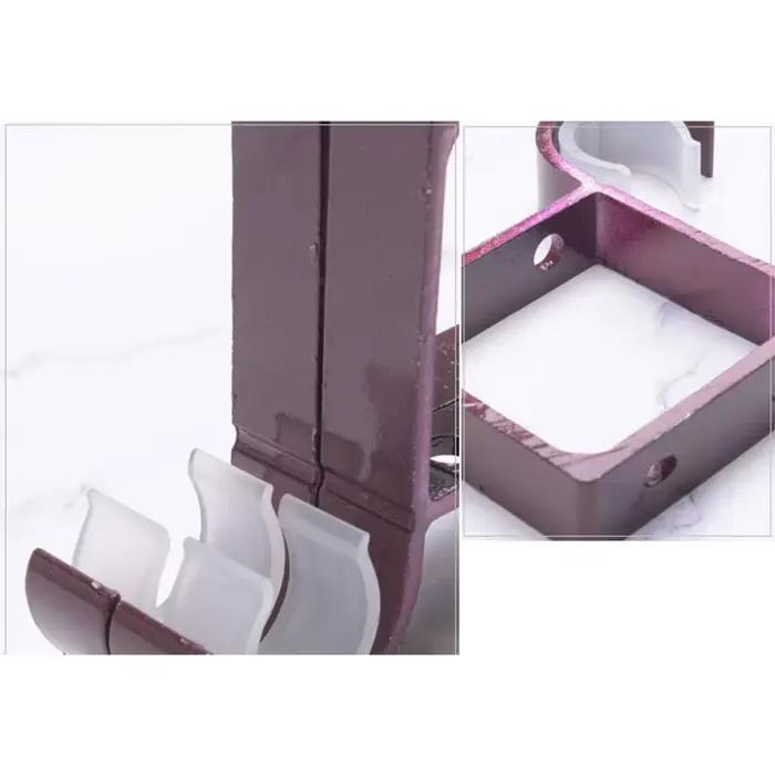 Supports de rideau de quincaillerie de fenêtre en alliage d'aluminium