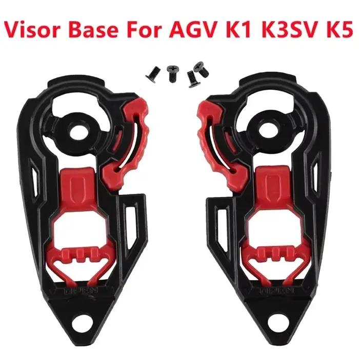 Accessoires de casque de Moto pour AGV K1 K3 K3SV K5 K5S, coussinet de doublure, protection du menton et du nez, accessoires de ventilation