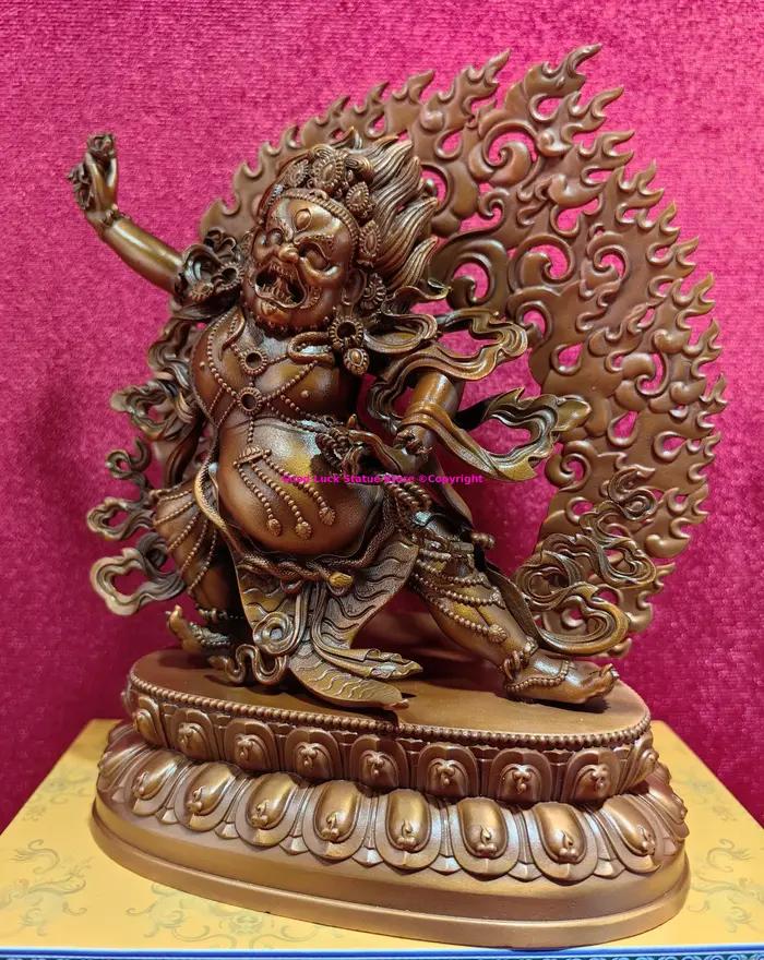 Statue de bouddha rare vajrapani Chanai Dorje vajra Bodhisattva