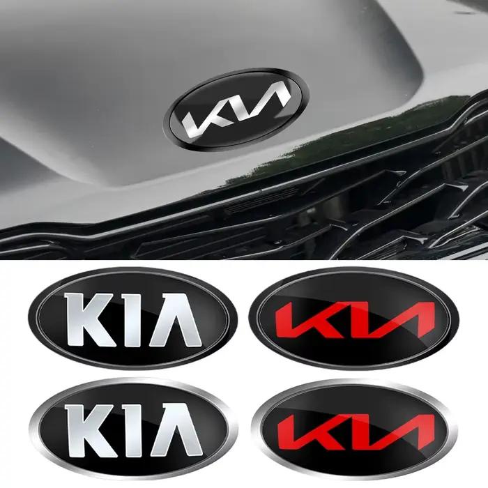 Emblème KIA KN, autocollant pour capot avant et coffre arrière, accessoires pour KIA Sportage Ceed Sorento Cerato Optima Picanto Rio Soul