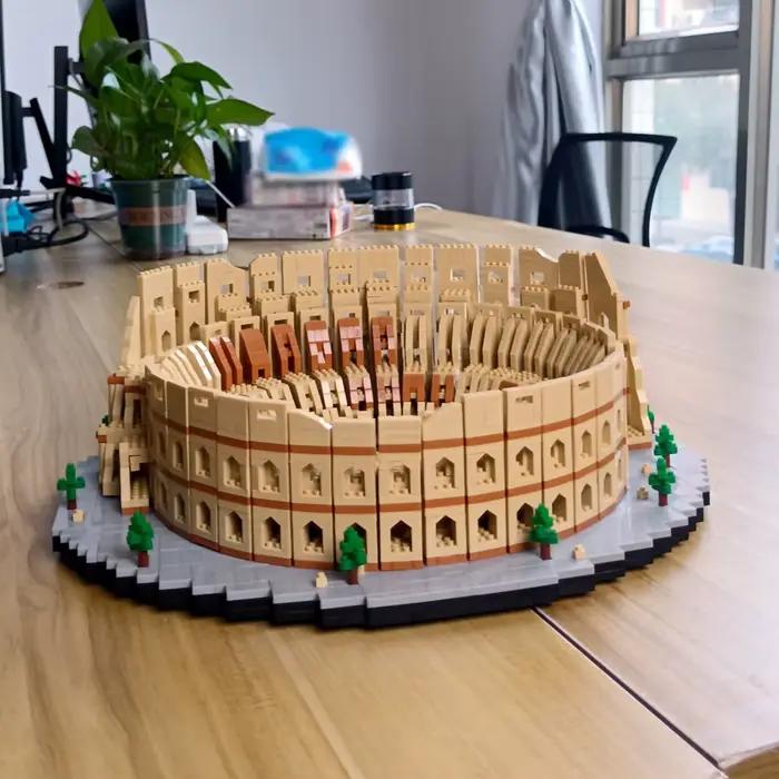 Mini blocs de construction romains pour la décoration de la maison