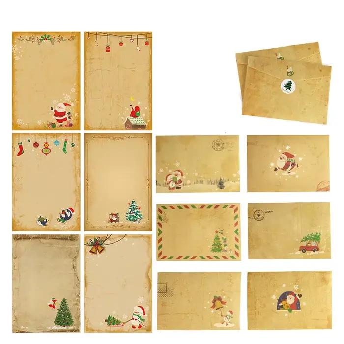Vintage noël Kraft lettre père