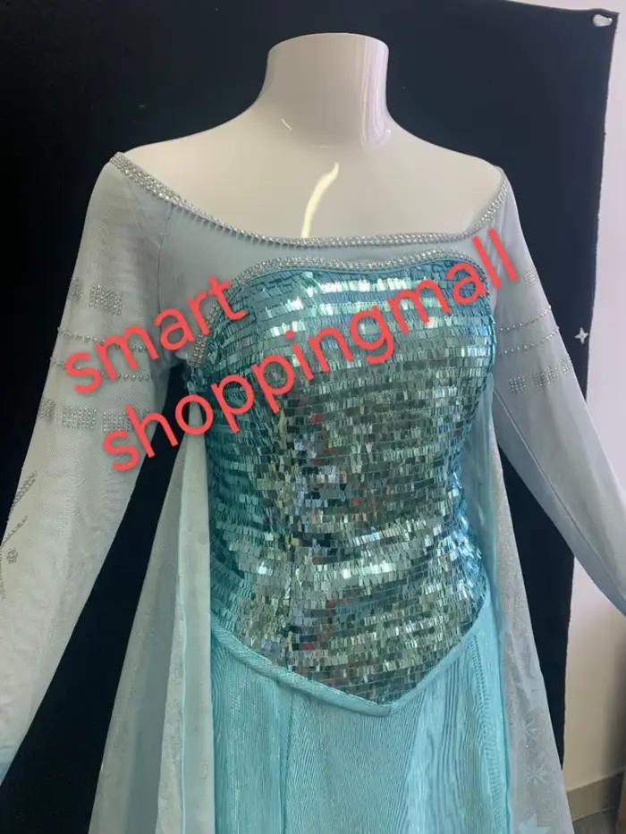 Costume de Cosplay princesse elsa pour femmes adultes, cosplay elsa