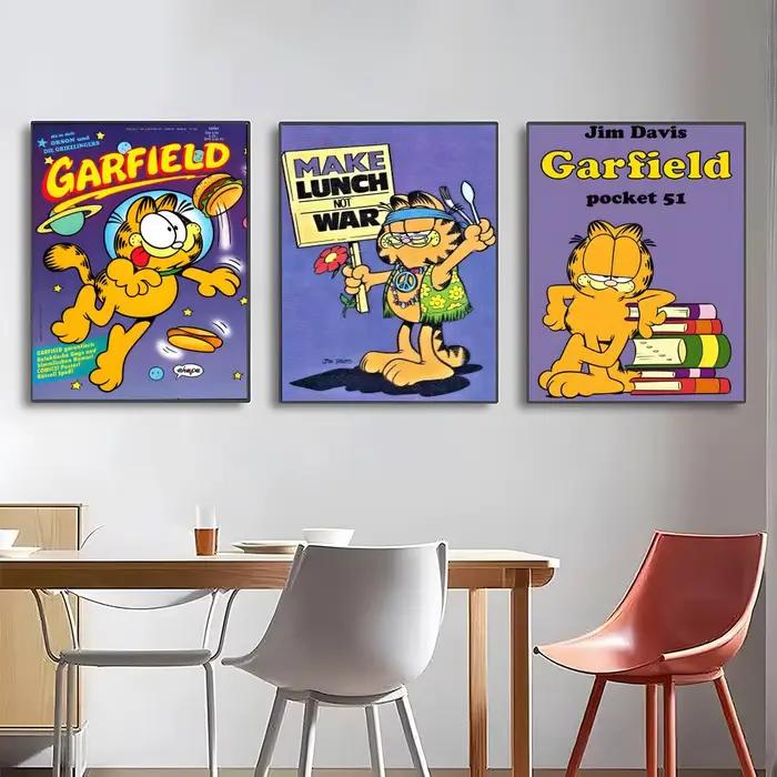 Affiches et impressions d'art mural classiques G-Garfield, idéales pour les salons, les chambres et la maison.