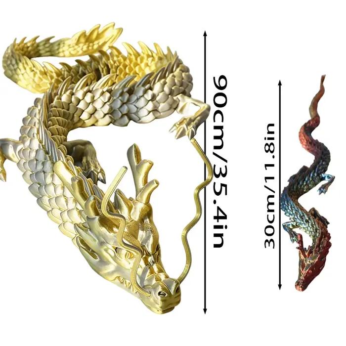 Statue de dragon imprimée en 3D
