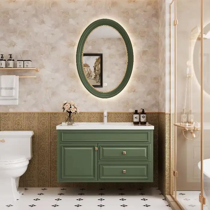 Meuble de Rangement Moderne de Luxe pour Salle de Bain