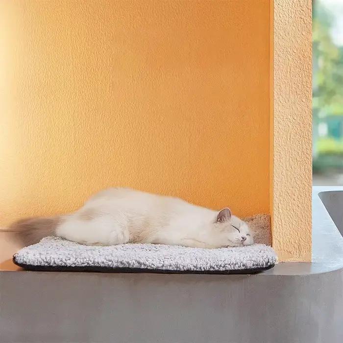 Coussinets auto-chauffants pour animaux de compagnie, couverture pour chiot, coussin chaud, lit réfléchissant, tapis chauffant pour chat, tapis de couchage confortable pour animaux de compagnie, pour