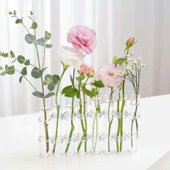Vase à Fleurs en Verre à Charnière