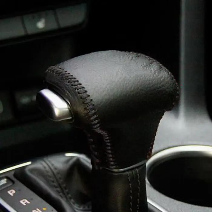 Accessoires pour KIA Sportage Rio 4 2017 2018 K2 K5 KX5 housse de pommeau de levier de vitesse en cuir de vache pour KIA Sportage Rio 4 accessoires