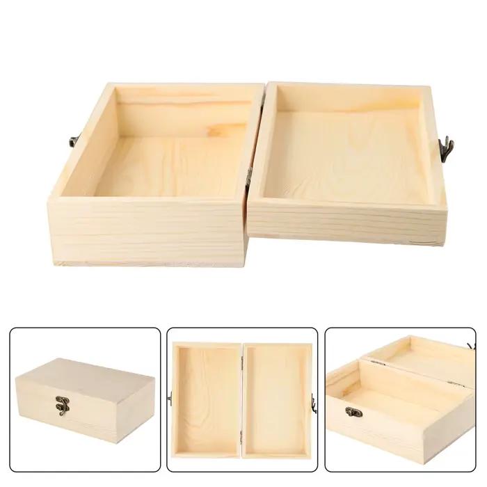Boîte de rangement en bois