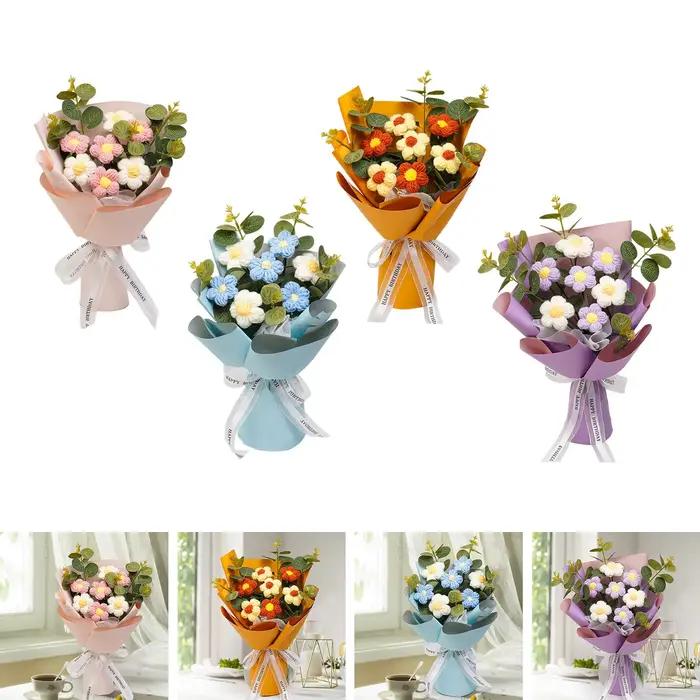 Bouquet de fleurs au Crochet
