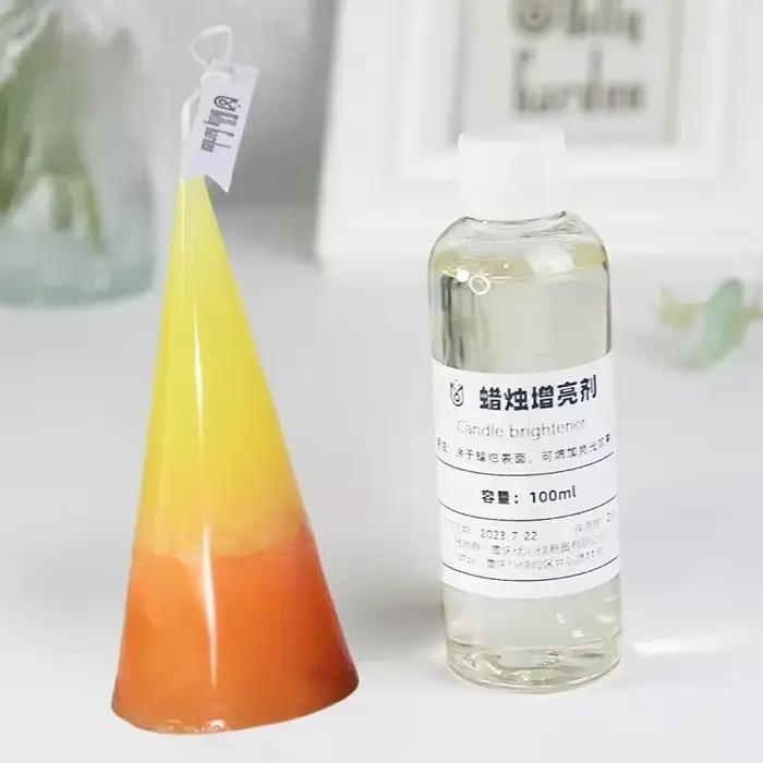 100 ml/bouteille de bougie parfumée Surface huile lumineuse Non ignifuge bricolage modélisation bougie/feuille de cire
