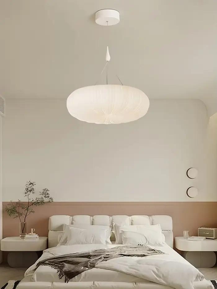 Nouvelle lampe de plafond créative et moderne de style crème pour chambre principale, salle à manger, bureau, chambre d'enfant, décoration intérieure