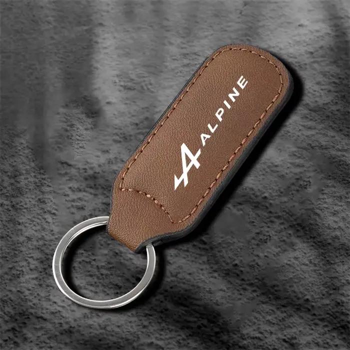Porte-clés de voiture en cuir de haute qualité, accessoires pour Alpine A290 GTS A110 Espace Austral Duster Lodgy Renault A110