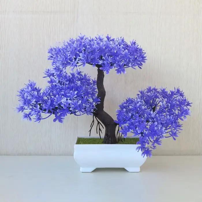 Centre de Table Mini bonsaï, décoration de maison, taille compacte, résistant à la décoloration, matériau de haute qualité, décoration de maison Portable
