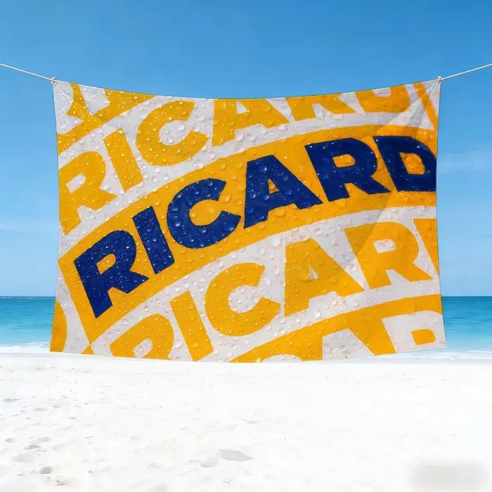 Drapeau R-Ricard-ES à la mode, pour chambre, dortoir, Camping, pique-nique, Style artistique, bannière de décoration murale pour Garage, Bar