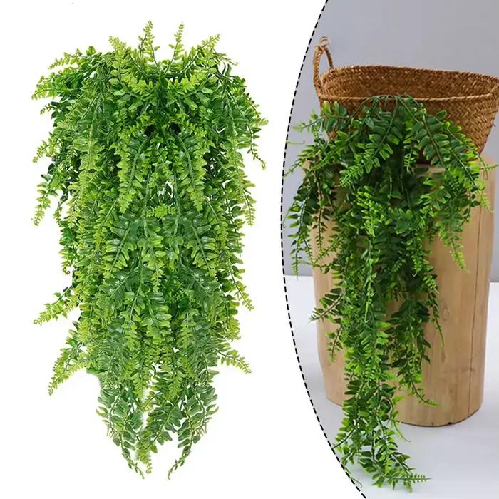 Et détails de décoration, plantes artificielles suspendues et détails de décoration adaptées à un usage quotidien, coupe de détails