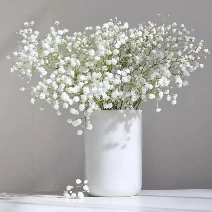 Fleur artificielle en plastique Gypsophila pour extérieur