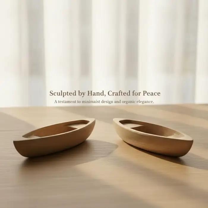 Modèle de bateau en bois paysage marin, mini-canot vintage, bateau de pêche décoratif, ornement rustique fait main pour la décoration de table de chambre