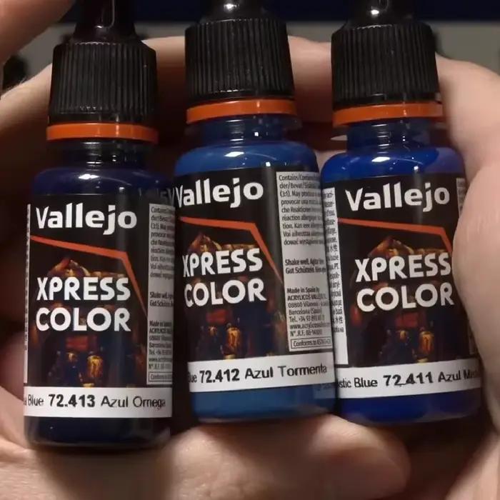 Vallejo - Xpress Color | 18 ml. (0,6 fl.oz.) | Application et séchage rapides | Tons vibrants et saturés