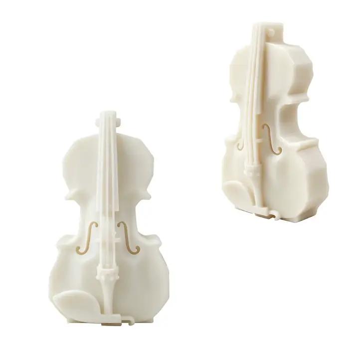 Moule à bougie en forme de violon