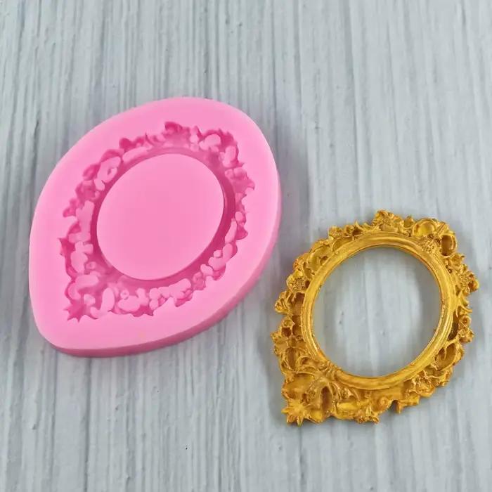 1 pièce, cadre de miroir rétro européen