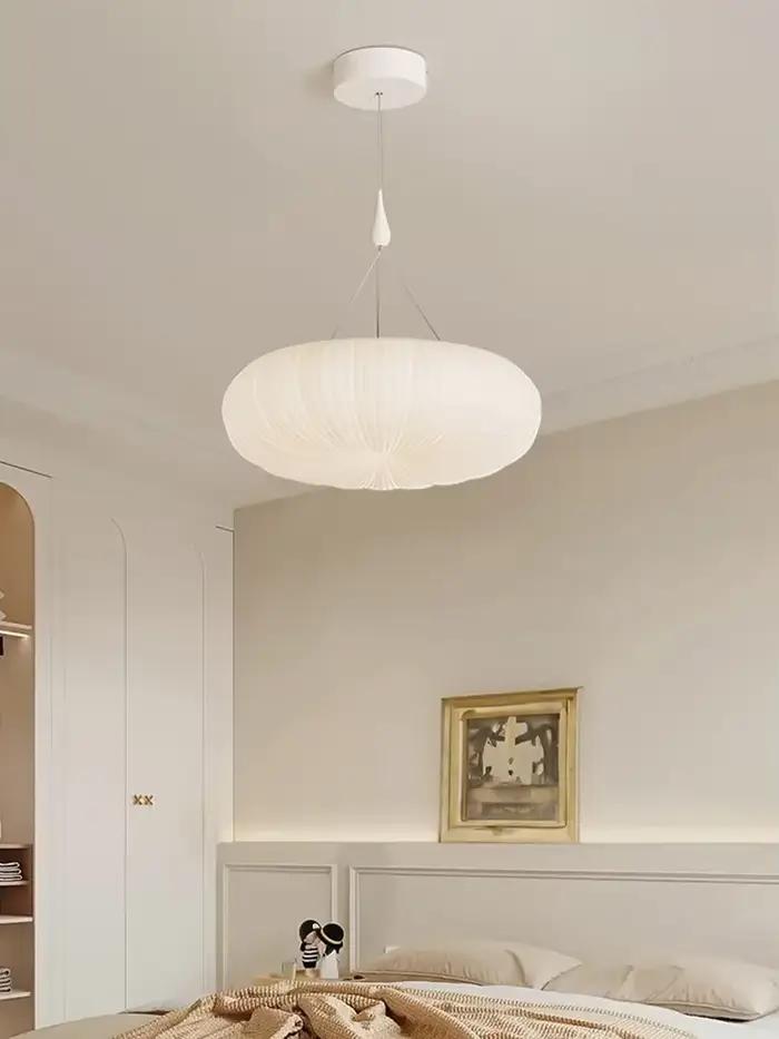 Nouvelle lampe de plafond créative et moderne de style crème pour chambre principale, salle à manger, bureau, chambre d'enfant, décoration intérieure