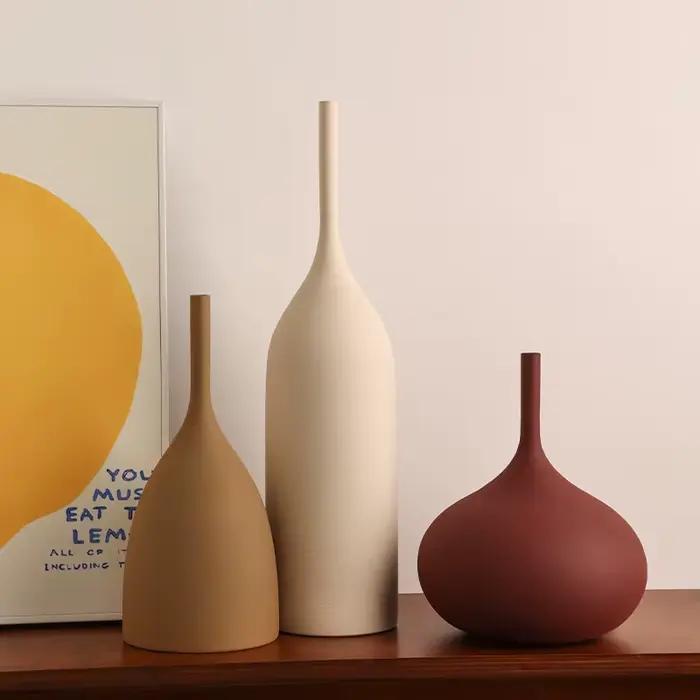 Vase en céramique fait à la main