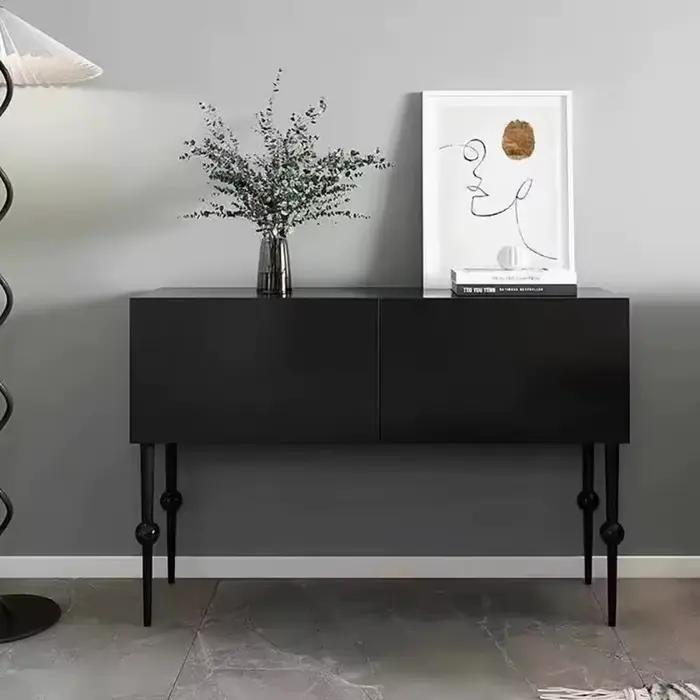 Table de couloir nordique tendance, Table d'angle de beauté Portable de luxe Unique, gain de place, Console Tabel, meubles de Table de couloir